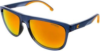Carrera Mens Blue Rectangular Sunglasses 8059S0RTCUZ