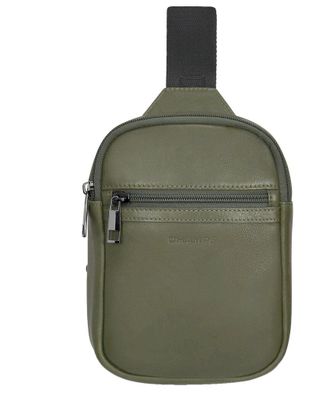 Champs Luggage Onyx Leather Holster Crossbody
