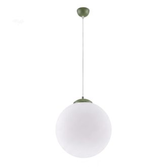 Sollux Lighting L&aacute;mpara colgantes verde oliva acero/vidrio alt. 130 cm