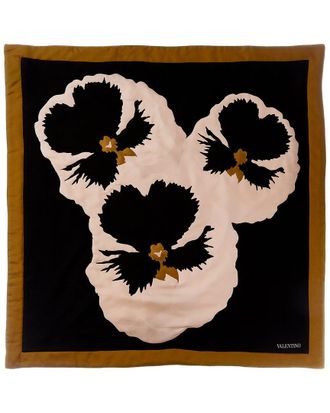 Valentino Padded Silk Scarf