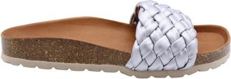 Verbenas Comfort Slipper Nouga - Dames - Sandalen - Grijs - 40 EU - Schoenen