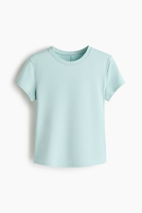 H&M Sportshirt mit DryMove - Turquoise