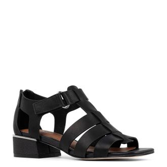 Donald J Pliner Women&acirc;EURS Faleisha Sandals &Acirc;EUR Black, Size 6.5
