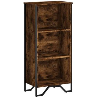 vidaXL Estanter&iacute;a Madera De Ingenier&iacute;a Roble Ahumado 50x31x106 Cm Vidaxl