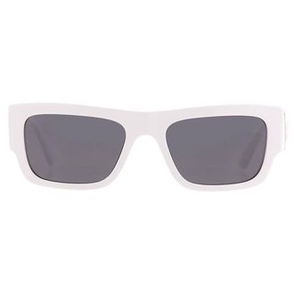 Versace Dark Gray Rectangular Mens Sunglasses VE4416U 314/87 53