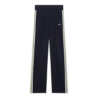 Autry Sweatpants, male, Blue, Size: L Knitted Tennis Viscose Joggers