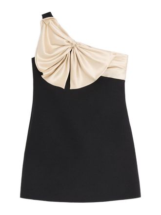 Valentino Garavani Short crepe couture dress