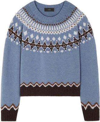 Alanui Sweet Winter Wool Crewneck Jumper