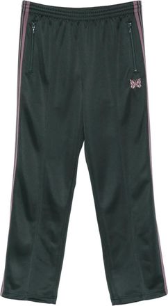 Needles zip detail trousers - Green