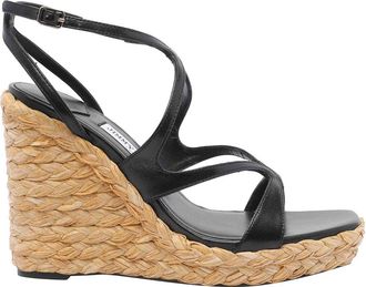 Jimmy Choo London Black Ayla Wedges