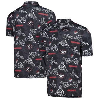 Reyn Spooner Mens Reyn Spooner Black Georgia Bulldogs Performance Polo at Nordstrom, Size Small