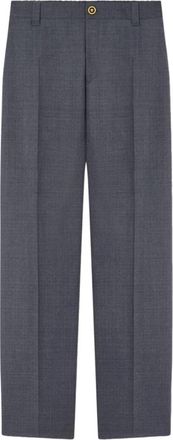 Versace Kostuumbroek - Heren - Nette broeken - Grijs - XL - Nylon - Broeken