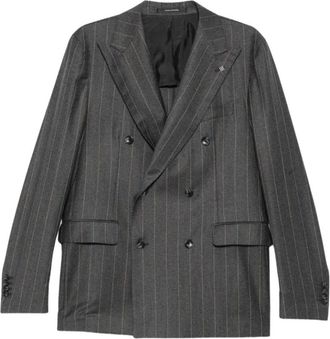 Tagliatore 2Svs 20B11 Blazer - Heren - Blazers - Grijs - M - Jassen