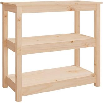 vidaXL Console Table 80x40x74 cm Solid Wood Pine Vidaxl