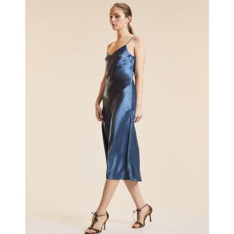 Cynthia Rowley Satin Slip Dress