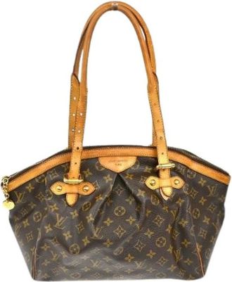 Louis Vuitton Pre-owned Shoulder Bags, female, Brown, Size: ONE SIZE Pre-owned Vintage Canvas Shoulder Bag