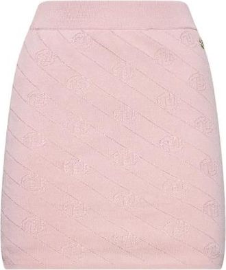 Silvian Heach Kundra Skirt - Dames - Korte rokken - Roze - L - Polyester - Rokken