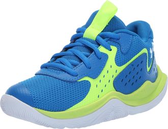 Under Armour Unisex-Adult Ps Jet 23 Shoes, Color Photon Blue (401), Size: 2 UK