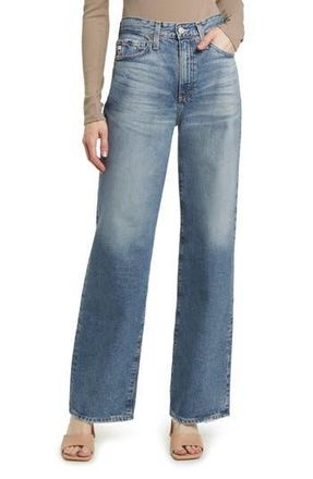 AG - Adriano Goldschmied Kora High Waist Wide Leg Jeans in Rival at Nordstrom Rack, Size 25