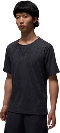 Nike Jordan Tops, Heren, Zwart, S, Sportieve Statement Korte Mouw Top