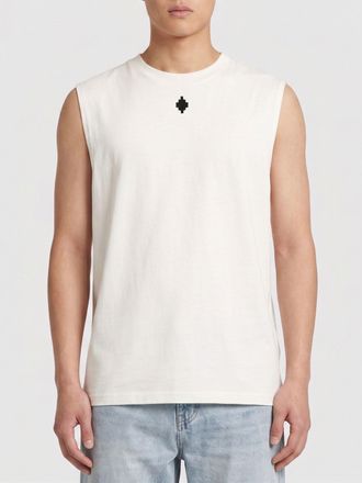 Marcelo Burlon Canotta in cotone con logo County Of Milan