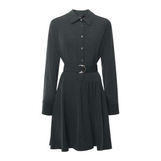 Pinko Shirt Dresses, female, Green, XS, Shirt Dresses