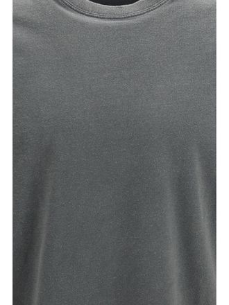 Golden Goose Long-Sleeved Cotton T-Shirt - Gray