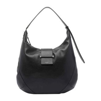 Jimmy Choo London Tassen, Dames, Zwart, ONE Size, Leer, Bar Hobo