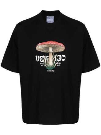 Marcelo Burlon T-shirt met print - Zwart