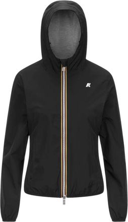 K-Way Lily Stretch Poly Jersey - Dames - Zomerjassen - Zwart - XS - Polyester - Jassen