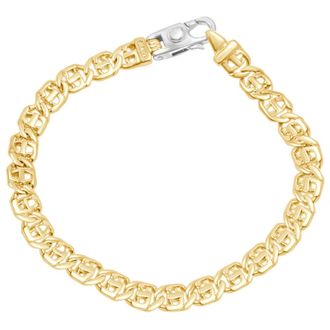 Pompeii3 Mens Designer Mariner Link 14k Gold (23gram) or Platinum (37gram) 7mm Bracelet 8.5