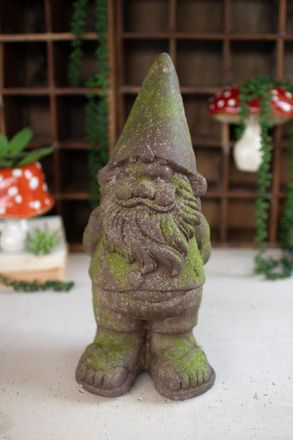 Kalalou Faux Concrete Gnome