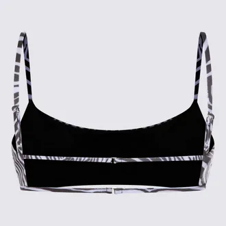Blumarine Womens Sea Clothing Natural White-Black _pl Ea White/black