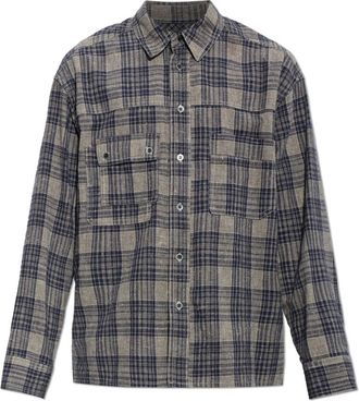 Isabel Marant Camisa Vittorio - Shirts - Hombre - Azul - XL