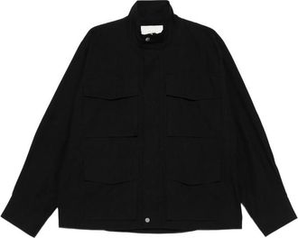 STUDIO NICHOLSON Elasticated-waist Multi-pocket Jacket