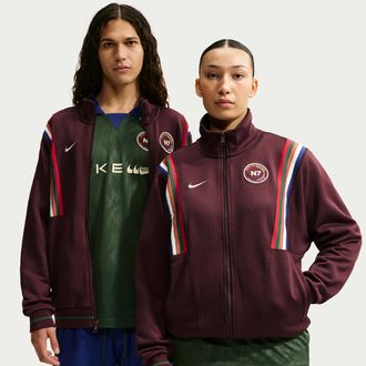 Nike Mens Nike Sportswear N7 Jacket in Red | IQ9966-652