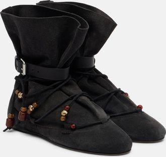 Isabel Marant Letiz suede ankle boots
