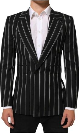 Dolce & Gabbana Hombre, Chaquetas, Negro, Talla: S
