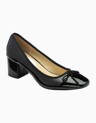 Ravel Womens Darton Womens Court Shoes - Black Patent Synth - Size: 6
