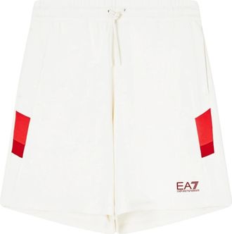 Emporio Armani Sweat Shorts - Heren - Korte Broeken - Beige - XS - Korte Broeken