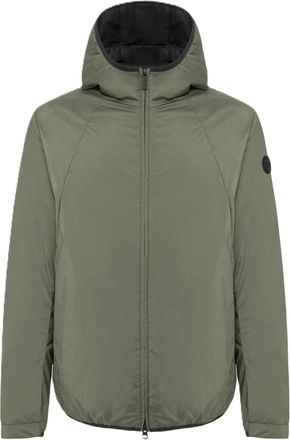 Colmar Matte Olive Green Minimalist Down Jacket