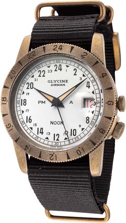 Glycine Airman Vintage Noon Mens Watch