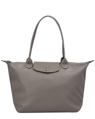Longchamp Le Pliage Xtra Medium Leather Long Handle Tote