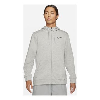 Nike Mens Nike Mnk Dry Hoodie Fzflc Casual Sports Hooded Jacket Light Grey CZ6377-063