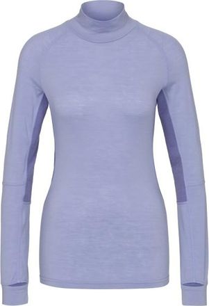 Stoic MerinoMesh150 SadjemSt. Mock Neck Merinounterw&auml;sche f&uuml;r Damen | lila