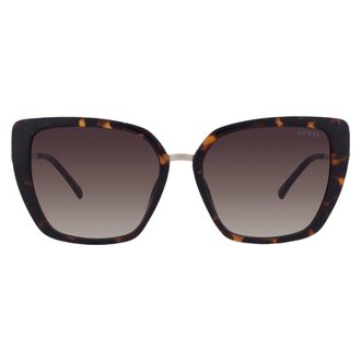 Guess Brown Gradient Cat Eye Ladies Sunglasses GF6199 52F 56