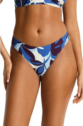 Sea Level Australia Rumba Sporty Bikini Bottoms in Denim Blue at Nordstrom, Size 10