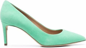 Ferragamo Ferragamo Womens Green Pumps Heels