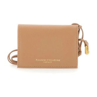 Gianni Chiarini Nappa Card Holder - female - Gianni Chiarini - Wallets & Cardholders - Beige - ONE SIZE - Accessories