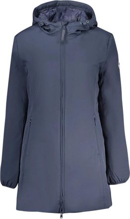 North Sails Krystyna Long Jacket - Dames - Winterjassen - Blauw - S - Polyester - Jassen